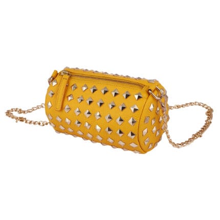 GIRLS MINI DUFFEL YELLOW